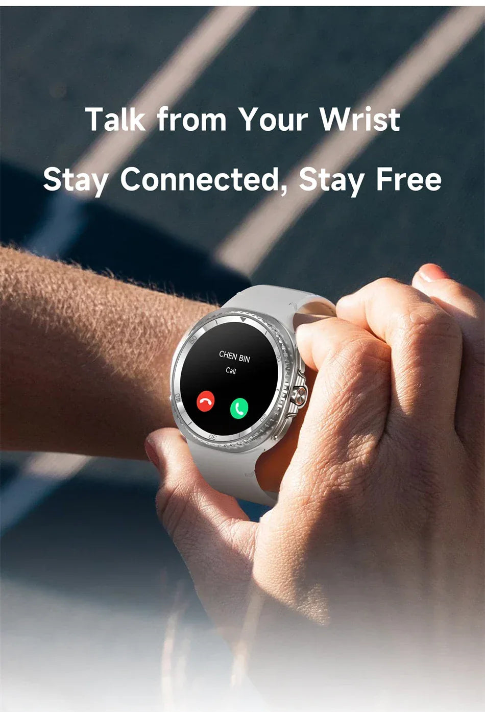 2025New Watch 8 Classic Smart Watch Men AMOLED Screen Bluetooth Call GPS Track Heart Rate IP68 Waterproof Smartwatch For Samsung - Wear444