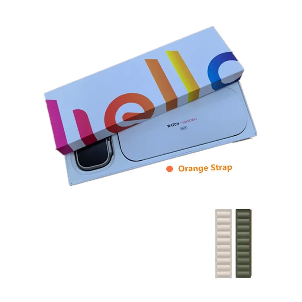 2025 Newest Smart Watch H14 Ultra Plus Hello Watch 3 Series Amoled Screen 49mm Heart Rate Music Sport Mode Smartwatch Men Women - Wear444