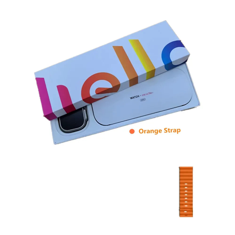 2025 Newest Smart Watch H14 Ultra Plus Hello Watch 3 Series Amoled Screen 49mm Heart Rate Music Sport Mode Smartwatch Men Women - Wear444