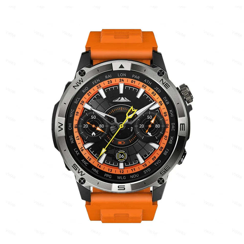 2025 NEW T-Rex Ultra GPS Smart Watch 5 ATM Waterproof Built-in Dual-band GNSS Compass Military Sport Smartwatch Men 2025 New - Wear444