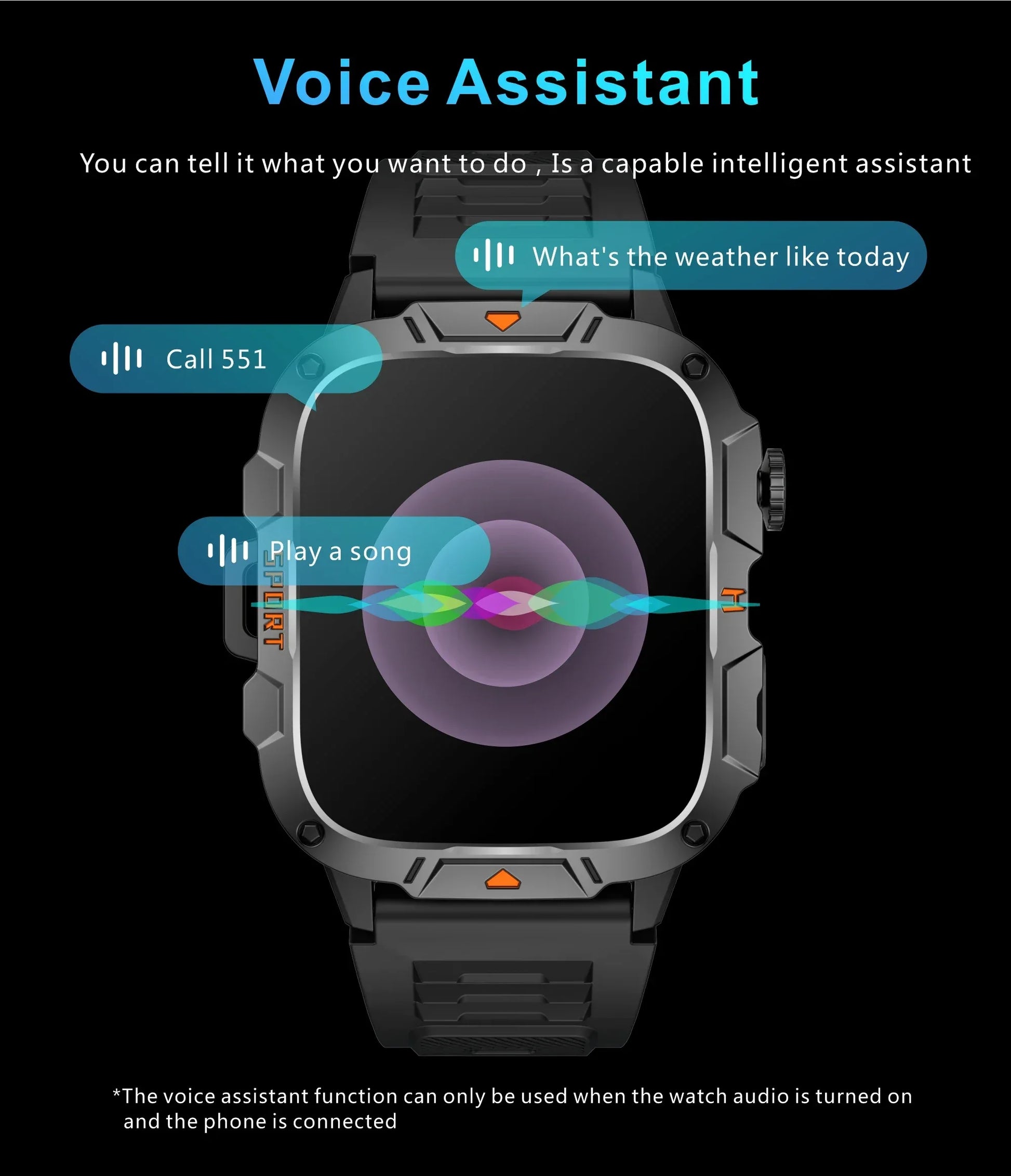 2025 Outdoor Sports Smart Watch GPS Tracker 5ATM Flashlight 1.96" HD Display Screen Bluetooth Call Men Fitness Watches - Wear444