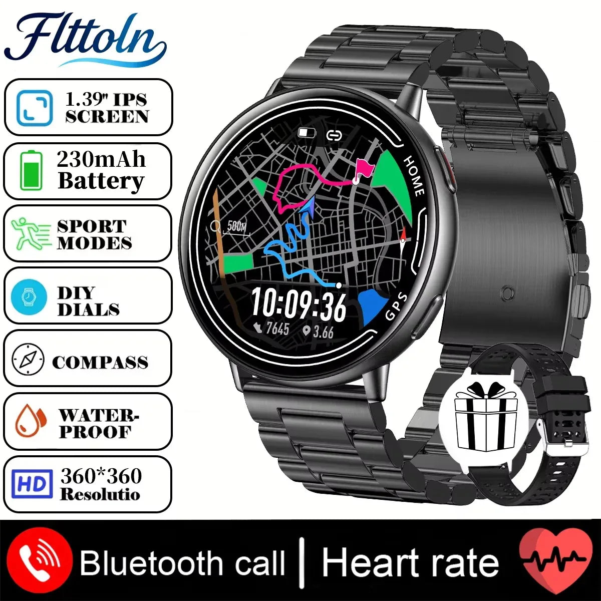 For Amazfit Active 2 GPS smartwatch for Men and Women, Ai GPT Amoled waterproof sports smartwatch Compass NFC BT call watch New - Wear444