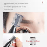 Detachable Electric Eyebrow Trimmer Multi-purpose Rotatable Hair Shaving Machine Usb Charging Precision Hair Remove Tools