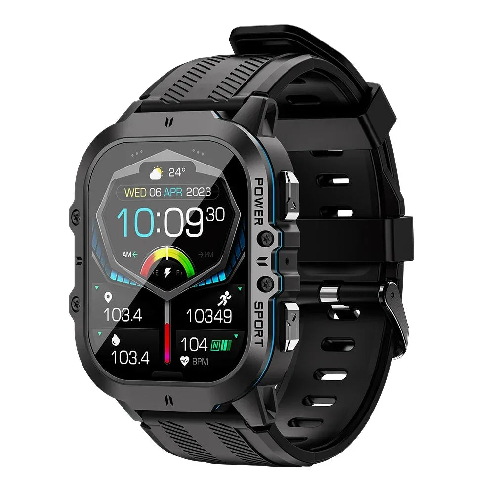 OUKITEL Smart Watch BT20 Sport SmartWatch BT5.2 350mAh 1.96" AMOLED Display - Wear444