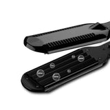Electronic Hair Curling Irons Curler Straighteners  Titanium Corrugated Crimper Waves Iron Tools