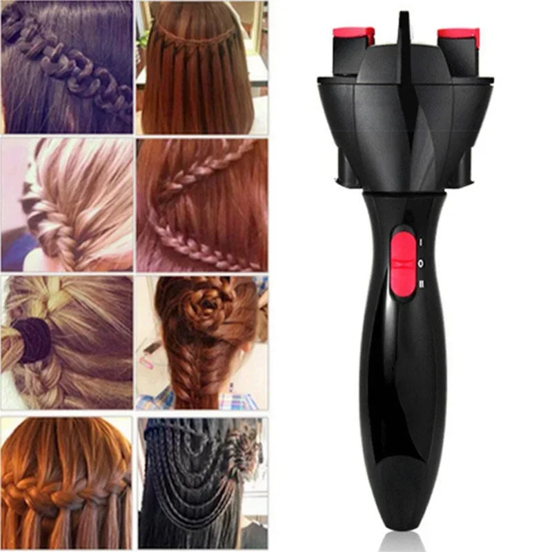 Electric Hair Braider Automatic Twist Braider Knitting Device Machine DIY Tool Twister Roller Styler Hair Styling Tool