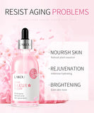 100ml LAIKOU Sakura Serum Vitamin C Essence Moisturizing Firming Brightening Face Serum Beauty Facial Skin Care Products