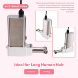 Instant Dreadlocks Hair Making Machine Easy DIY Semi-Automatic Dreadlock Machine Forlong Human Hair EU Plug