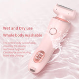 2-in-1 Electric Hair Removal Machine for Women Ladies Private Part Hair Shaver Trimmer and Epilator Household