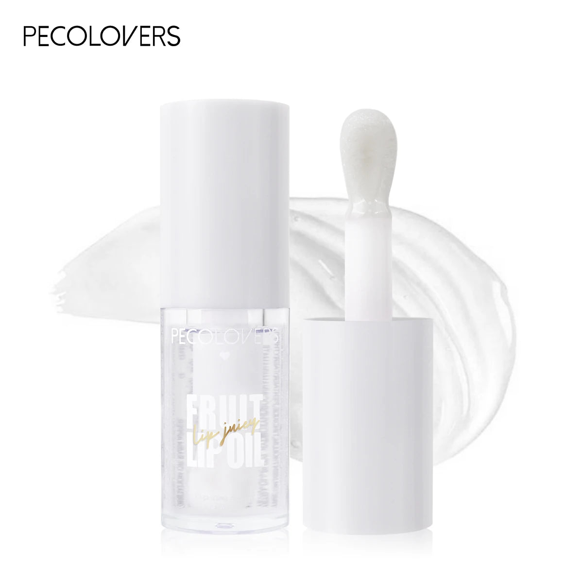 Glitter Plumping Lip Gloss Jelly Strawberry Moisturizer Fruit Lip Oil Transparent Fullness Lip Tint Gel Soft Tube Makeup LipCare