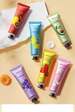 10pcs Fruit and Flower Fragrance Hand Cream Moisturizing Refreshing Nourishing Improving Roughness Hands Skin Care Products