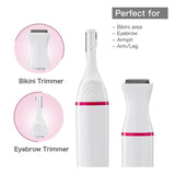 Female 5-in-1 hair removal machine, female eyebrow trimming machine, female shaver, hair removal razor, facial hair removal mach