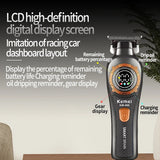 Kemei 999 Electric Hair Cut Machine Digital Display Hair Clipper Professional Cordless Precision Adjustment Trimmer Shaver Hair