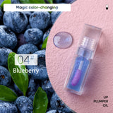 Plumping Clear Lip Oil Tint Glow Lipgloss Custom Logo Cruelty Free Fruit Color Changing Lip Plumper Wholesale Bulk 10pcs/lot