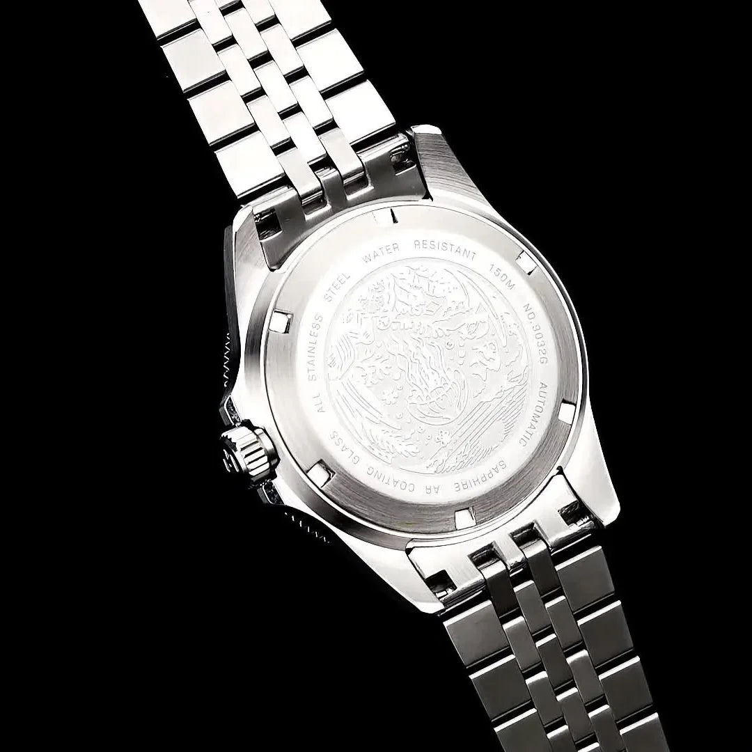 WISHDOIT MOP Miyota 8215 movement case back — Wear444