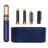 5-in-1 Hairstyling Tool is a revolutionary hair styling machine that combines the power of a hair dryer, straightener, curler,vo