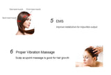 Electric Laser Hair Growth Comb Anti Hair Loss Massage Therapy Infrared RF Red Light EMS Vibration Massager Hair Brush Hair Care