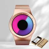 NEW Creative Quartz Watches Men Top Fashion Brand Casual Stainless steel Mesh Band Unisex Watch Clock Male female Gentleman gift
