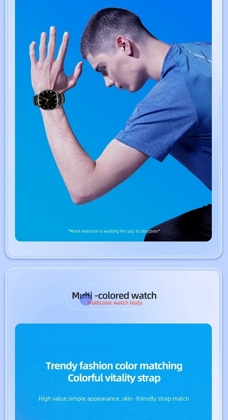 5G Android Smartwatch P68 With Rotary Camera GPS WIFI SIM Card 1.508 inch Amoled Screen 256GB Storage Waterproof Smart Watch Men - Wear444