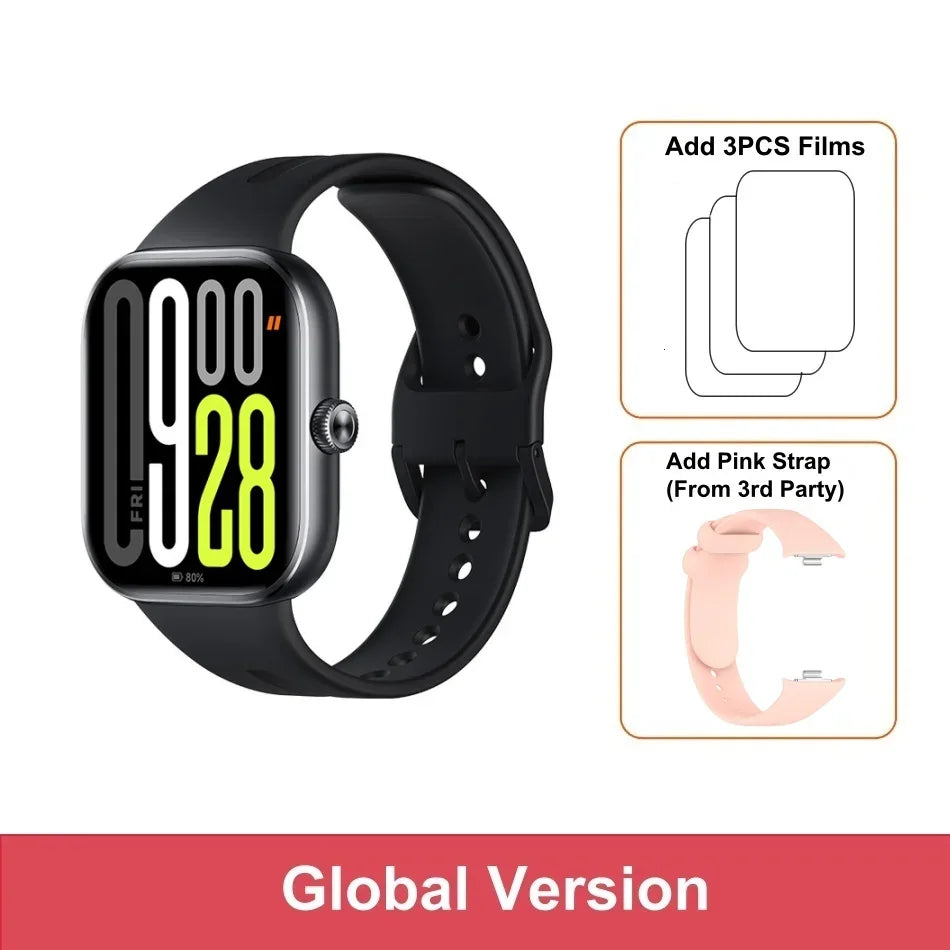 Global Version Xiaomi Redmi Watch 5 Smartwatch Bluetooth Phone Call 2.07'' Display 550mAh Battery Health Monitoring Sports Mode - Wear444