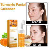 Tuemeric Facial Cleanser for a Radiant Glow Daily Skin Brightening Foaming Face Wash to Even Out Skin Tone, 100ml L0M0