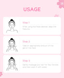 Sakura Face Deep Cleaning Exfoliating Gel Skin Care Whitening Moisturizer Repair Facial Scrub Skin Care 60g