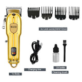 Hair Clipper Professional Electric Hair Clipper Rechargeable Hair Trimmer Machine Men's Electric Shaver Barber Cutting Machine