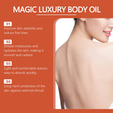 Magic Luxury Body Oil For Glowing Skin Dry Rough Soothing Moisturizing Serum Spa Relaxing Muscles Massage Aromatic Essential Oil