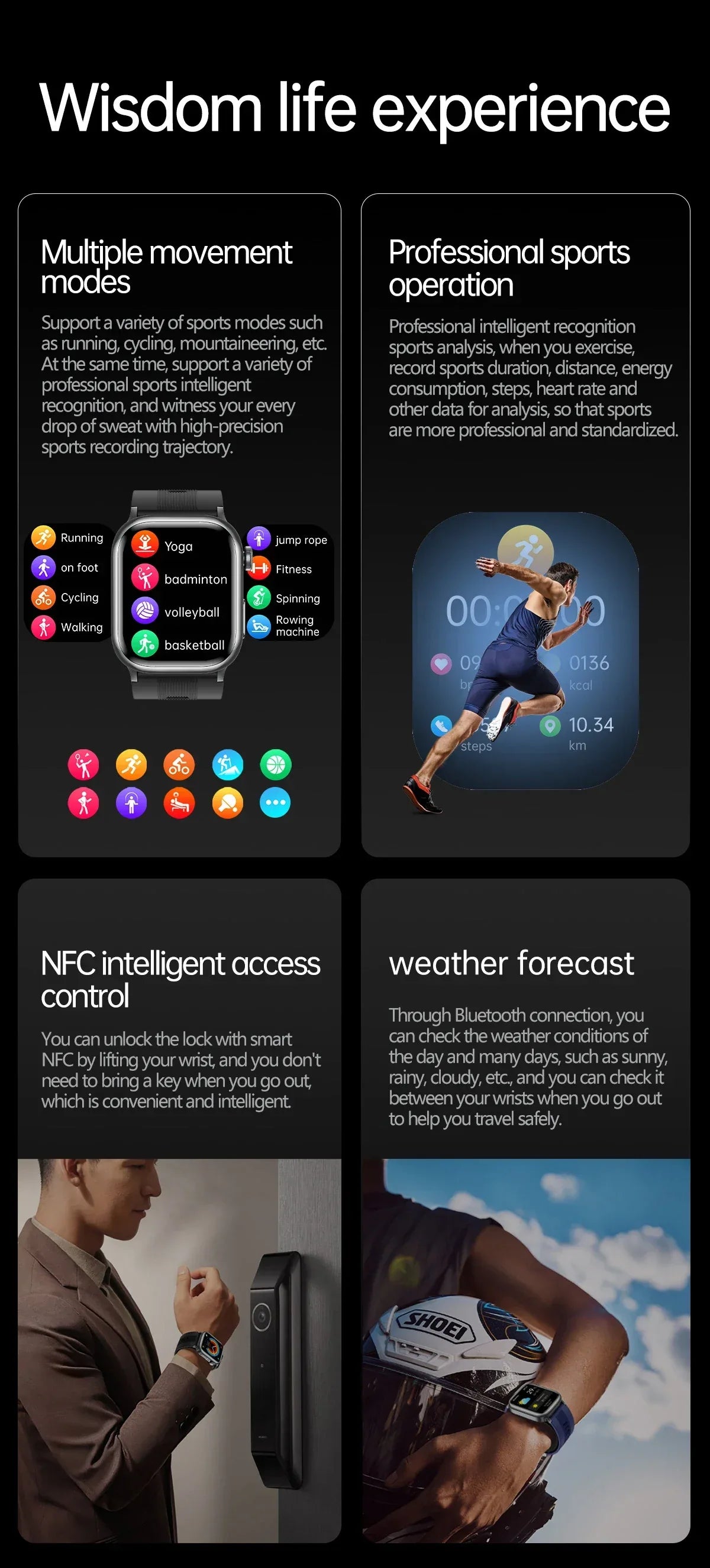 2025 New Ultra Air Bag SmartWatch Men Blood Fat ECG+PPG Blood Pressure Broadcast NFC HD BT Call Health Bracelet Woman - Wear444