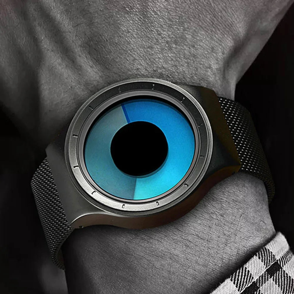 NEW Creative Quartz Watches Men Top Fashion Brand Casual Stainless steel Mesh Band Unisex Watch Clock Male female Gentleman gift