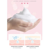 Sakura Sunscreen and Cleanser RichFoam Deep Clean Remove Grease Improve Oily Face Wash Cream GentleMoisturizing Remove Blackhead
