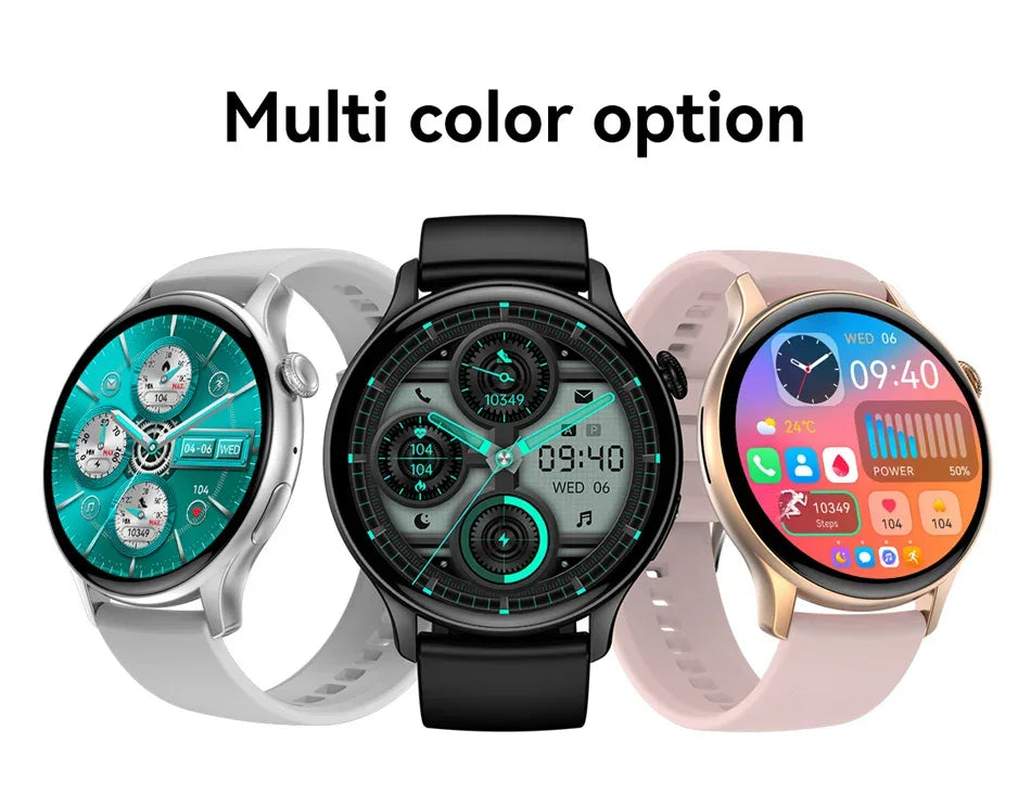 Smartwatch for Women AMOLED Screen Always Display Time NFC IP68 Waterproof Sports Call Women Smart Watch For Women Custom dial - Wear444