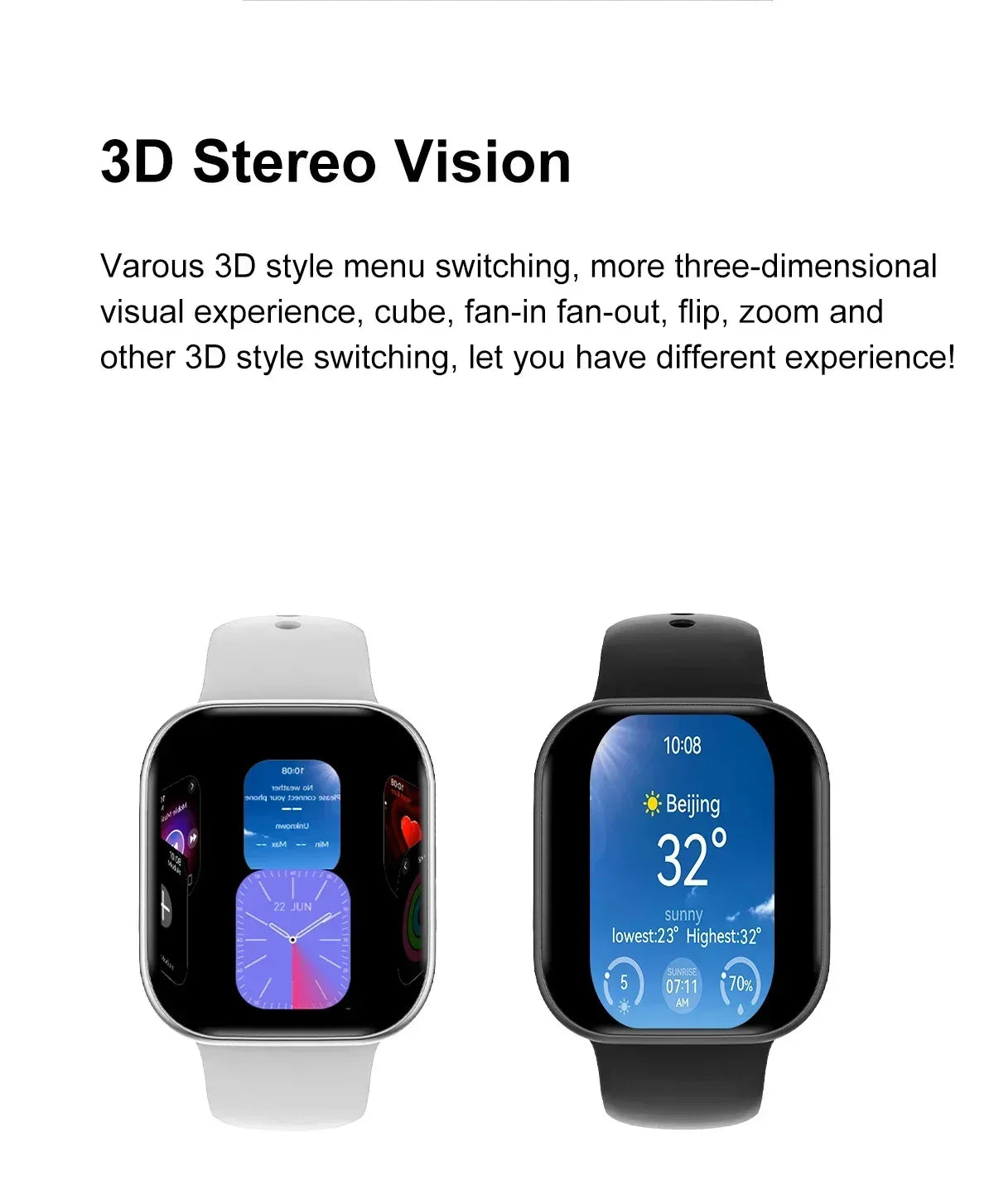 2025 New Original for Apple DT Watch 10 Smart Watch Men AMOLED 4GB Memory Music 3D Surround BT Call Waterproof smart watch Woman - Wear444