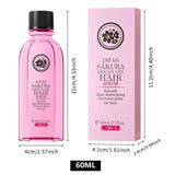Anti Frizz Hair Oil Sakura Essence For Hair Frizz Control Hair Oil For Curly Frizzy Hair Hair Care 60ml Smoothing Straightening
