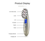 Electric Laser Hair Growth Comb Anti Hair Loss Massage Therapy Infrared RF Red Light EMS Vibration Massager Hair Brush Hair Care