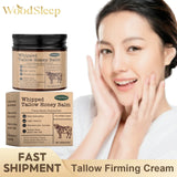 Whipped Beef Tallow Cream Face Body Moisturizer Reduce Wrinkle Increase Elasticity Skin Deep Nourishing Firming Anti Aging Cream
