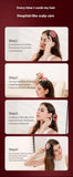 Electric Hair Regrowth Brush with Vibration Acupoint Scalp Massage Anti-Hair Loss Exercise Machine Hair Oil Liquid Applicator