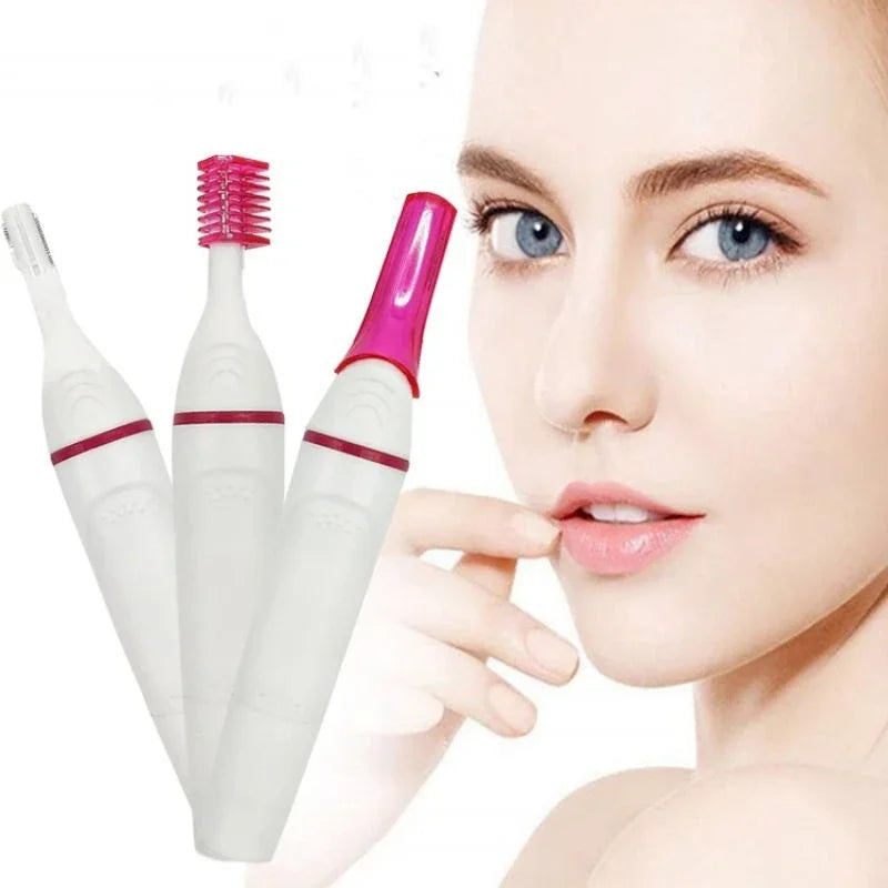 Female 5-in-1 hair removal machine, female eyebrow trimming machine, female shaver, hair removal razor, facial hair removal mach
