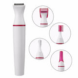 5 In 1 Set Women Epilator Female Eyebrow Trimmer Lady Shaver Hair Removal Shaver Machine Face Depilador Bikini Depilatory Tool
