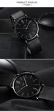 Top Brand Luxury Quartz Watches for Men Fashion Simple Leather Belt Mens Watch Casual Business Male Clock Gift Relogio Masculino