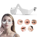 3D EMS Eye Massager Eyes Relax Fatigue Relief Lighten Dark Circles Smooth Micro-Current Heating Eye Fine Line Beauty Eye Care