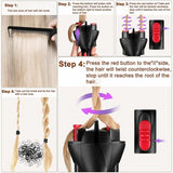 Electric Quick Automatic Hair Braider Twist Braider Hair Braider Machine Braiding Hairstyle Hair Styling Tool for Women