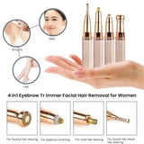 Electric Hair Removel Shaver For Women Eyebrow Trimmer Epilator Electric Painless Hair Remover Machine Body Facial