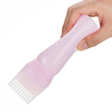 3pcs 180ml hair oil bottle refillable bottle hair oil bottle professional hairdressing tool，Special for real hair wigs
