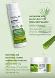 YIMIAOSI Squalane Aloe Vera Water Lotion Skin Care Set Facial Cleanser Essence Cream Water Lotion Set Skin Care Products