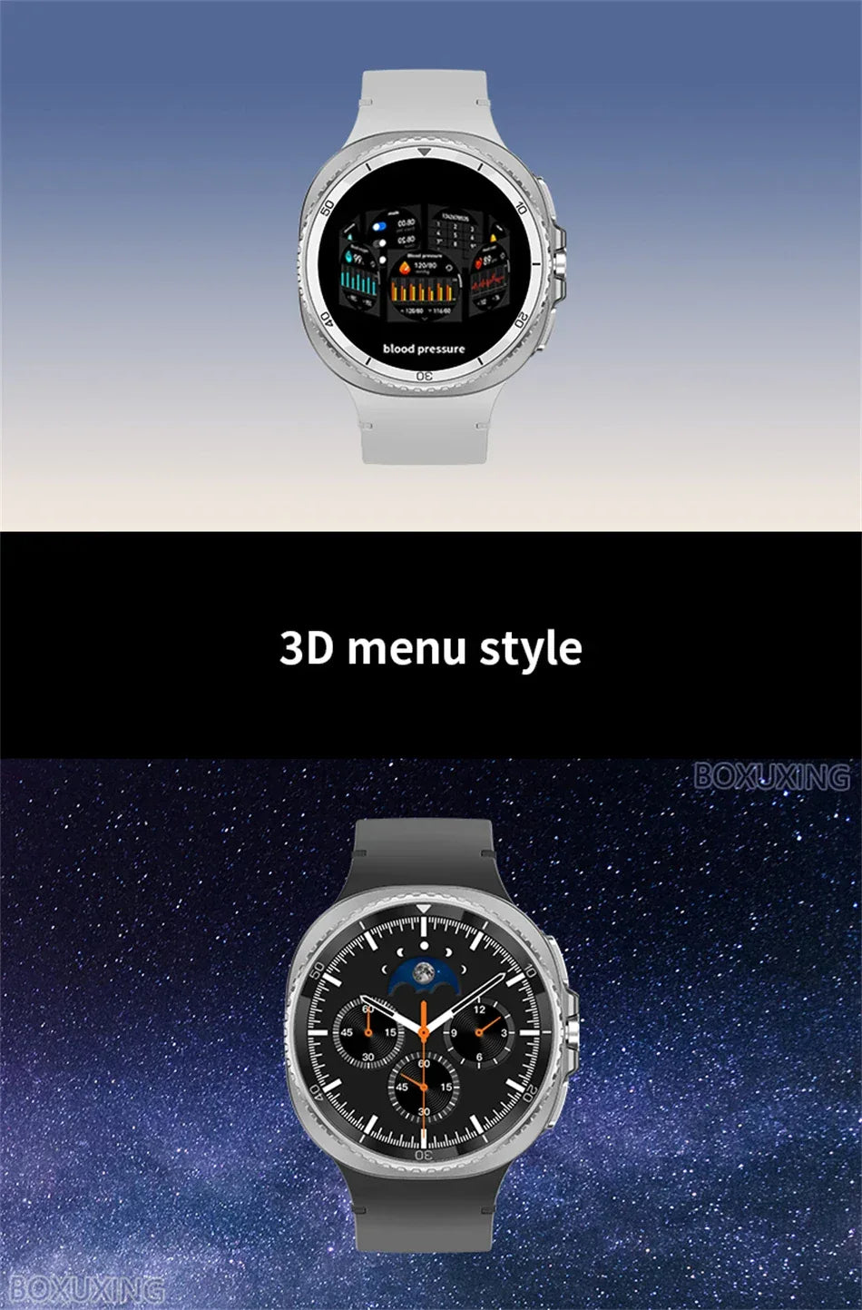 2025New Watch 8 Classic Smart Watch Men AMOLED Screen Bluetooth Call GPS Track Heart Rate IP68 Waterproof Smartwatch For Samsung - Wear444