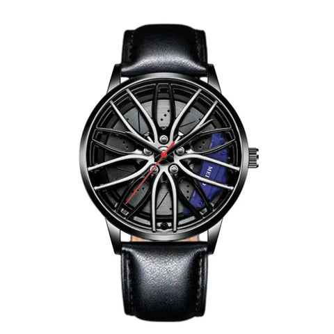 Men's Wheel Quartz Watch Clamp Men's Watches Wheel Fashion Men's Watch
