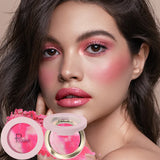 Pudaier Multi-purpose Brightening Glossy Blush Cream, suitable for daily makeup-holiday gift, easy to carry