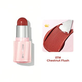 Page Vine Buttery Bliss Glow Blush Stick Bronzer Rouge 2-in-1 Natural Nude Shimmer Blusher Cream Brighten Flush Hydrated Makeup