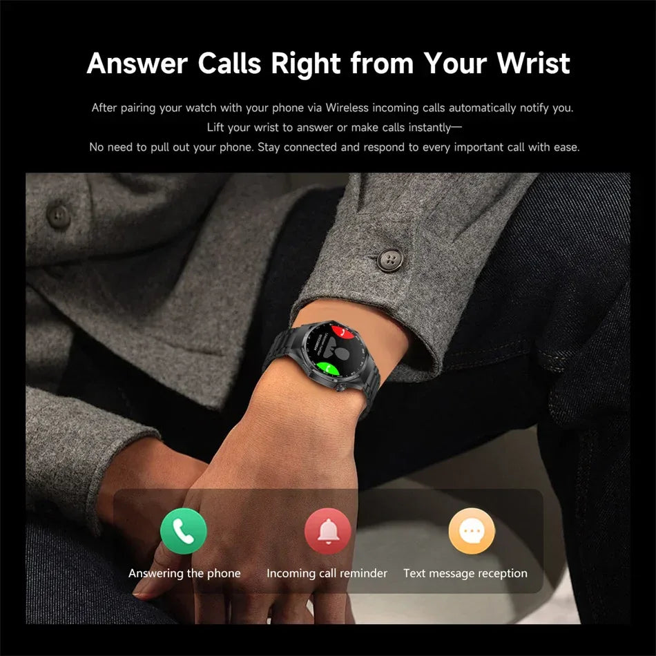 2026 New Upgrade Watch 6 Max GPS Workout Tracking Heart Rate Blood oxygen AMOLED Bluetooth Call Sport Waterproof Smart Watch - Wear444